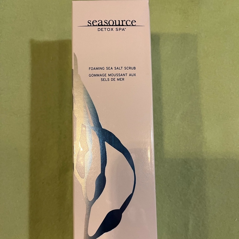 Arbonne SeaSource Detox Spa Foaming Sea Salt Scrub